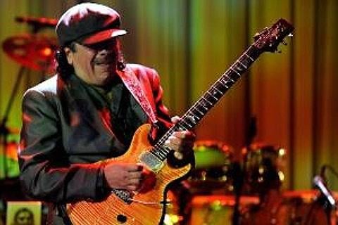 Santana concert in Prague 2013