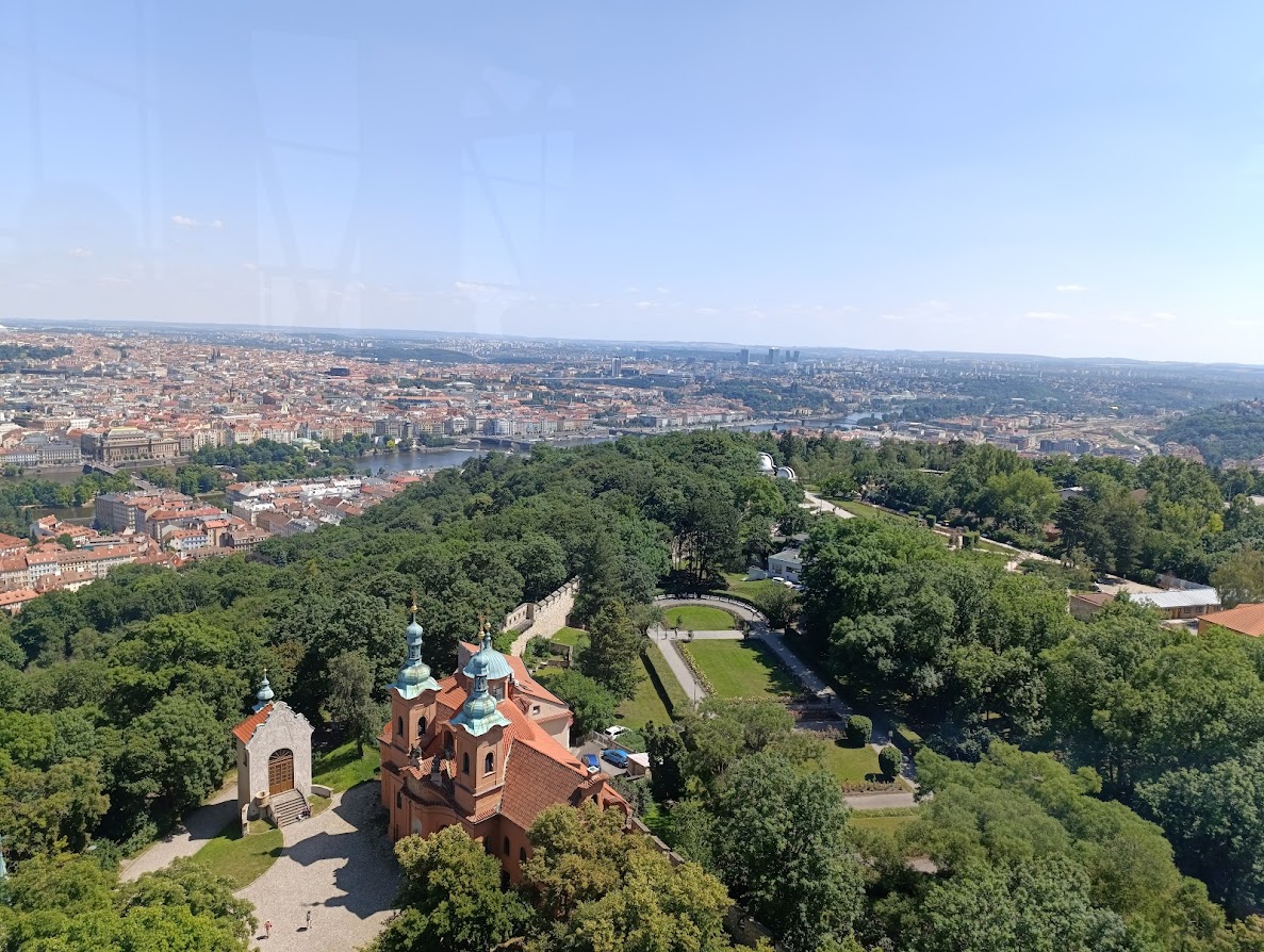 petrin lookout tower view